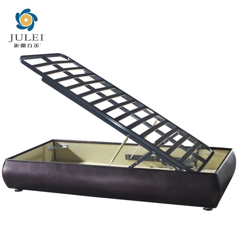 Manufacturer Good Quality Apartment Foldable Upholstered King Bed Rhinestone Hotel