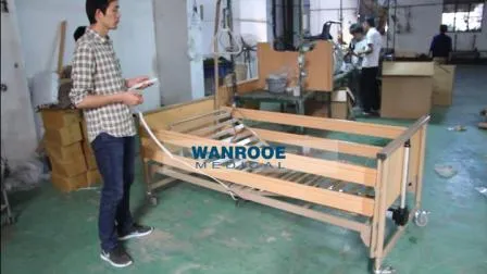 Prezzo di fabbrica del letto di cura medico regolabile del letto di cura domiciliare elettrico regolato elettrico motorizzato all'ingrosso